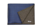 Premium Wool Men´s Scarf Herringbone & Check