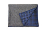 Premium Wool Men´s Scarf Herringbone & Check