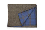 Premium Wool Men´s Scarf Herringbone & Check