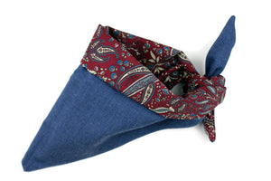 The Ciccio´s Twin Dog Bandana Cornucópia Bordeaux