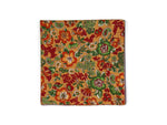 Twin Pocket Square Flowers Printed Cotton