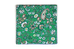 Lenço de Bolso Twin Cornucópia & Flores Algodão estampado