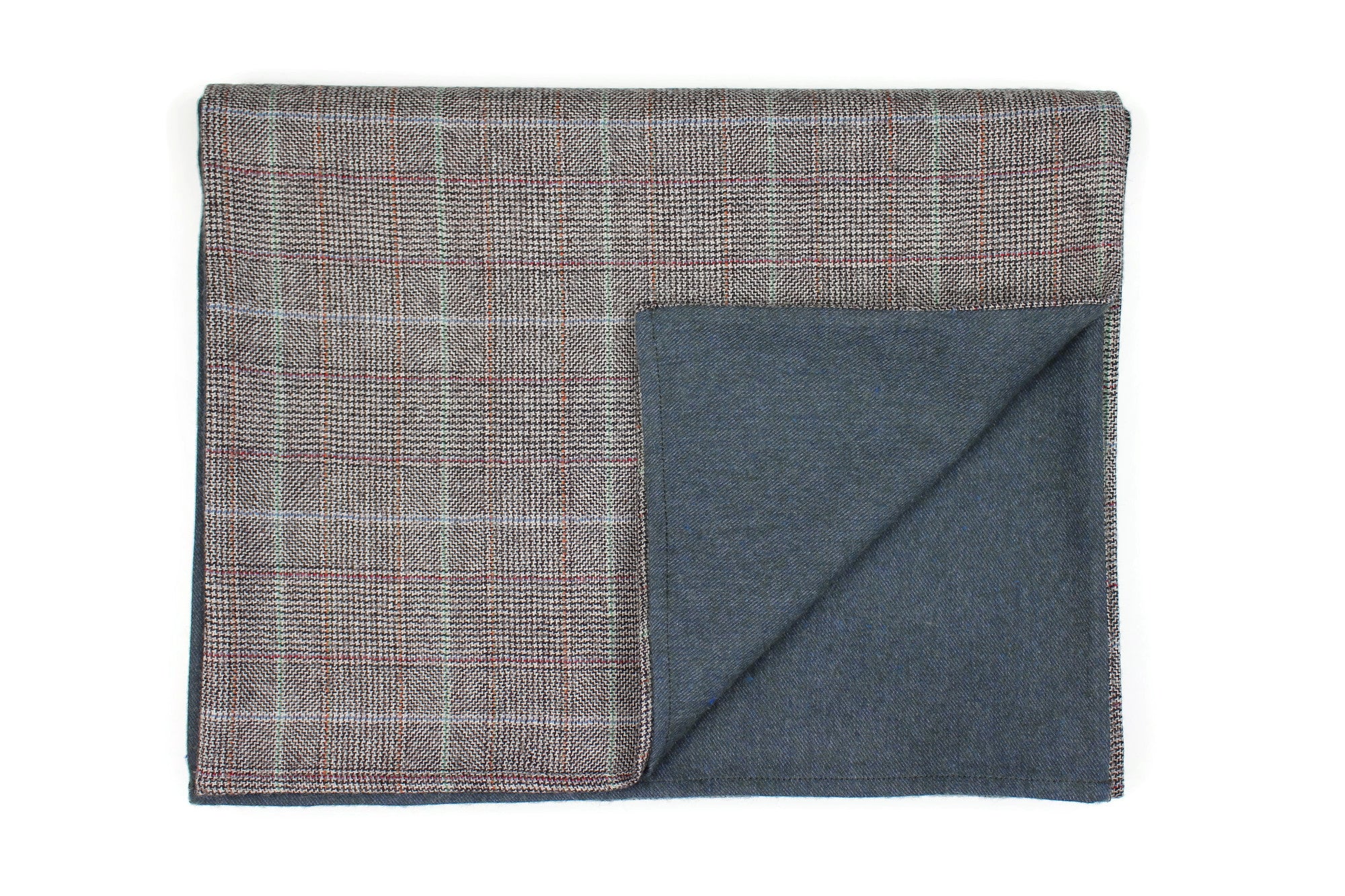 Premium Wool Prince of Wales Check and soft Cotton Men´s Scarf