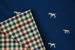 Premium Wool Check and printed Cotton Men´s Scarf, small